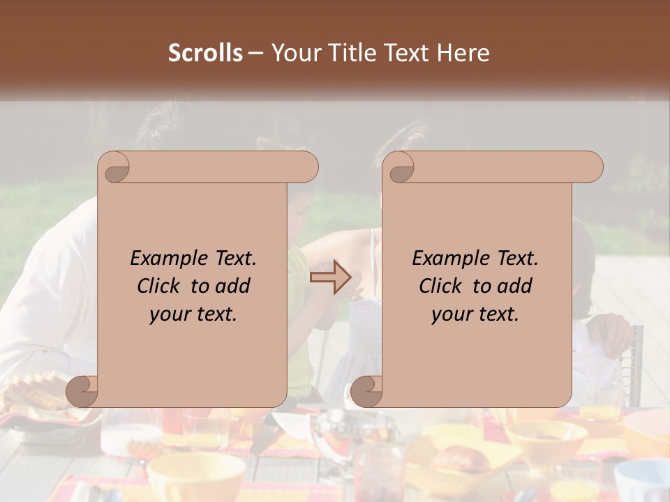 Sand Life Sunrise PowerPoint Template