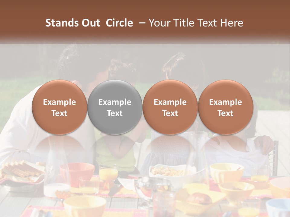 Sand Life Sunrise PowerPoint Template