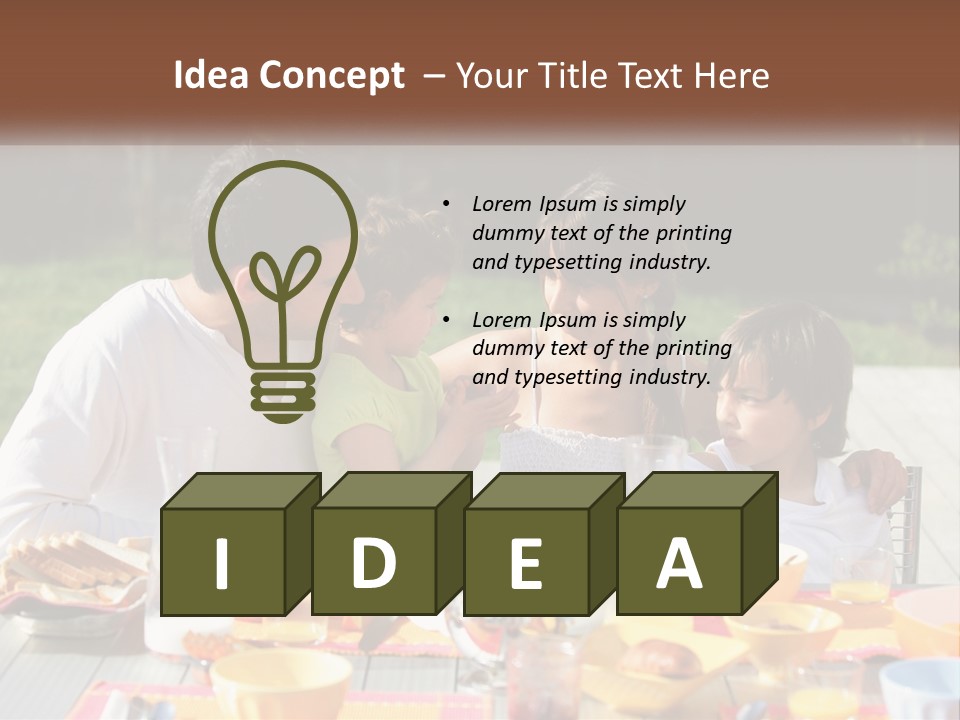 Sand Life Sunrise PowerPoint Template