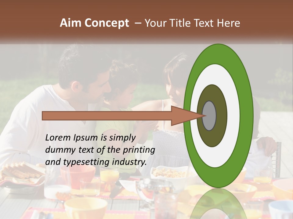 Sand Life Sunrise PowerPoint Template