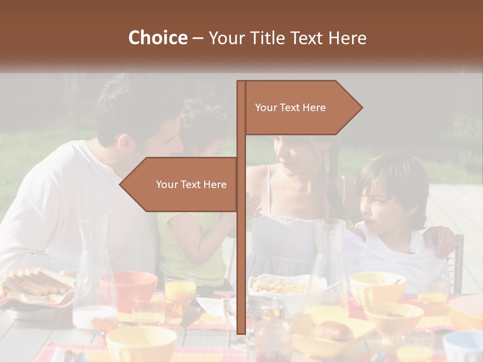 Sand Life Sunrise PowerPoint Template
