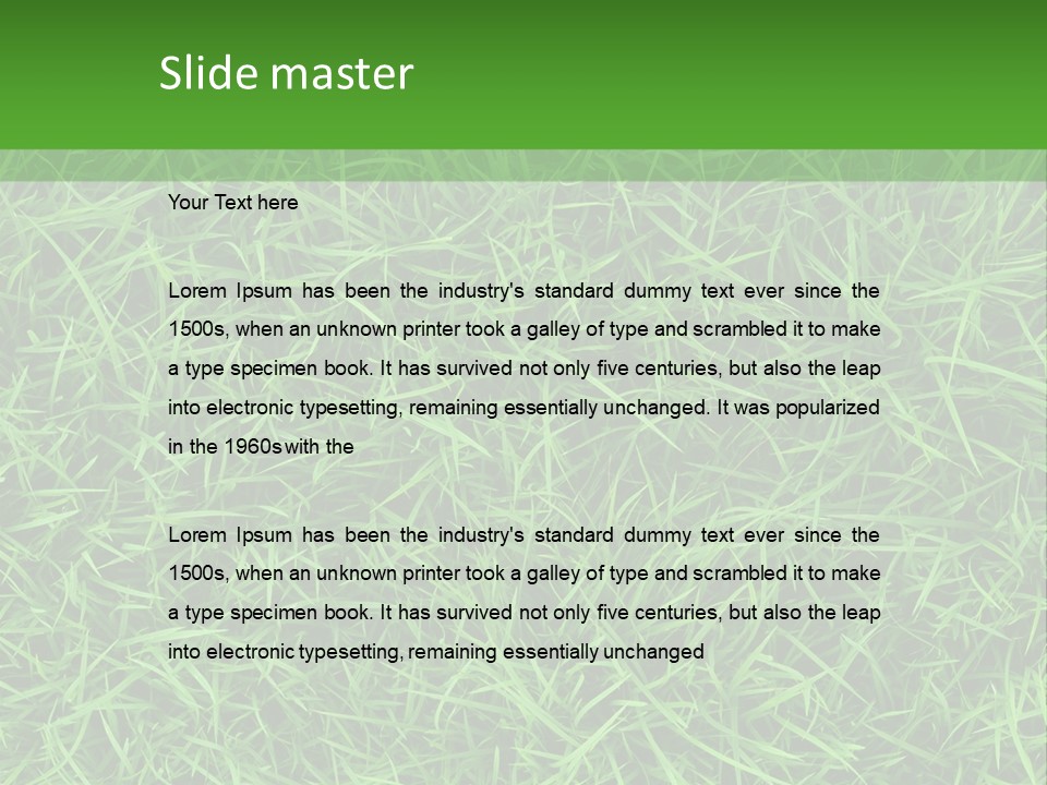 Elderly Peaceful Older PowerPoint Template