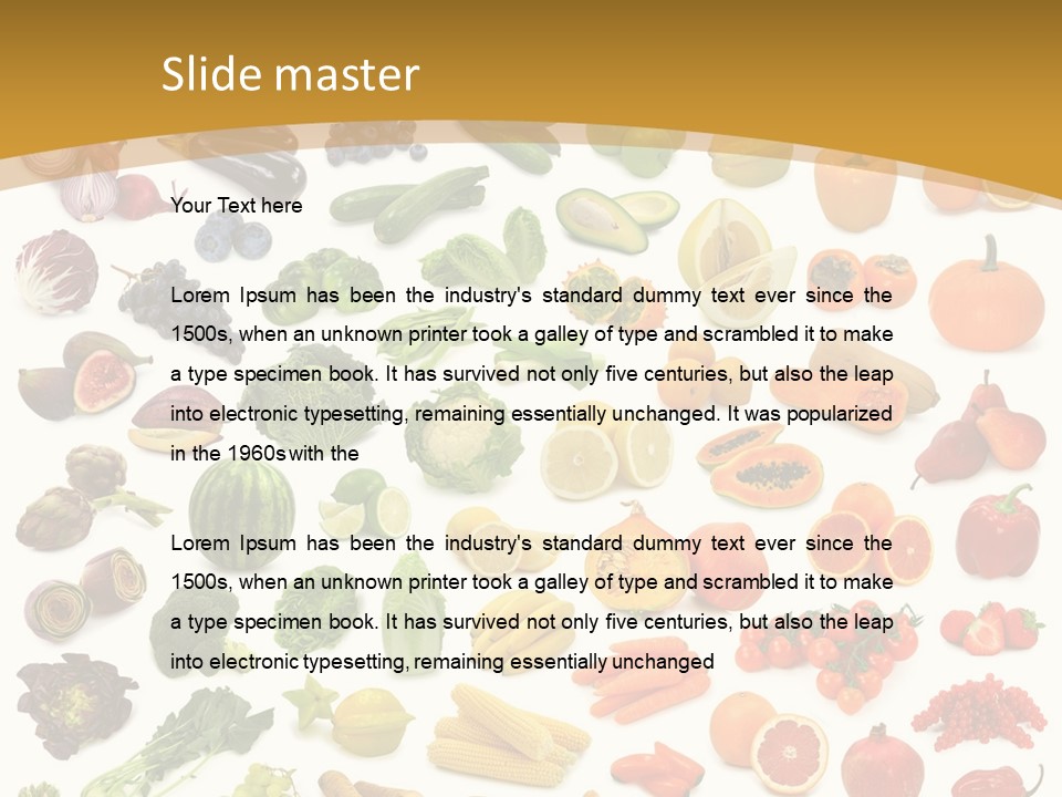 Coastal Pensioner Sand PowerPoint Template