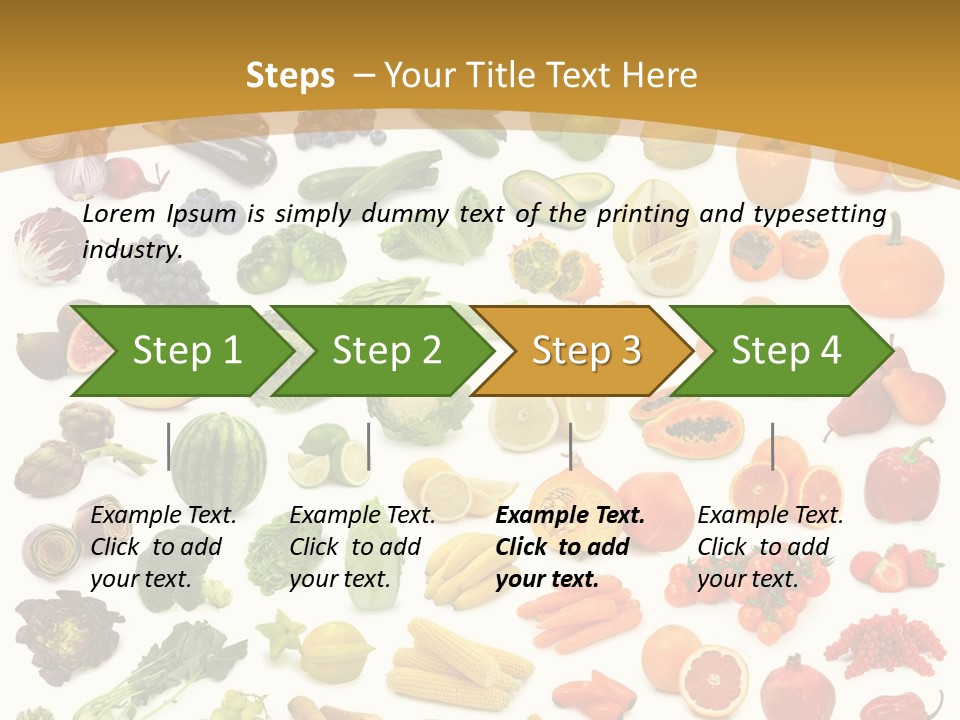 Coastal Pensioner Sand PowerPoint Template