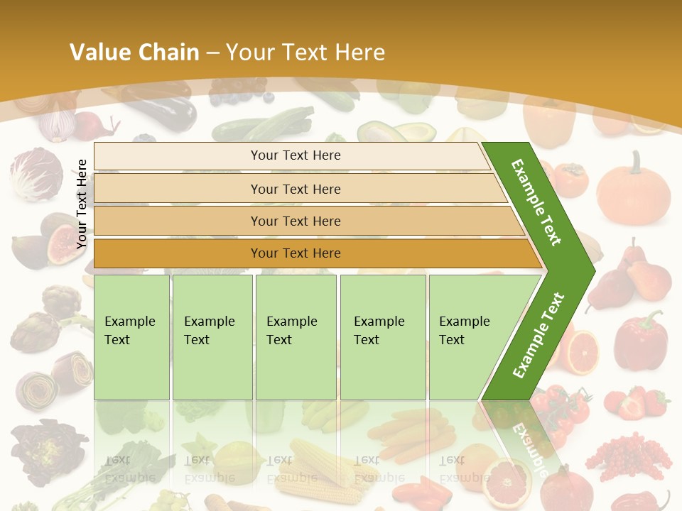 Coastal Pensioner Sand PowerPoint Template