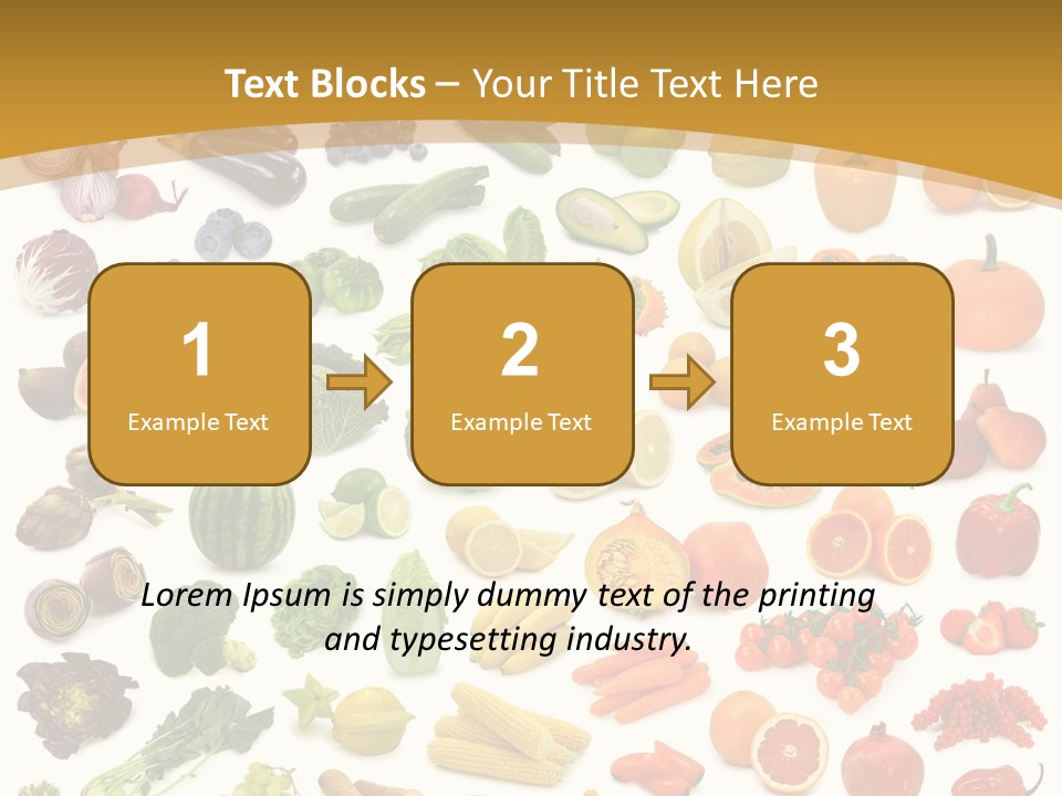 Coastal Pensioner Sand PowerPoint Template