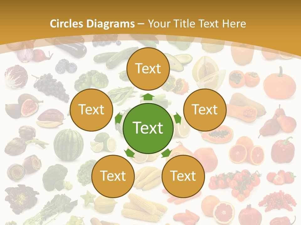 Coastal Pensioner Sand PowerPoint Template