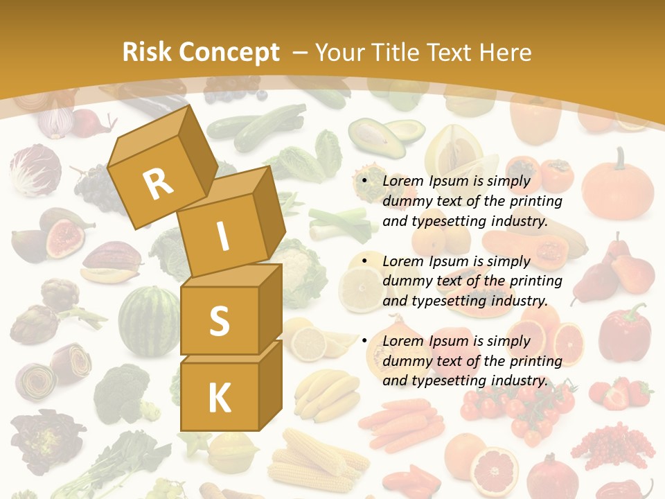 Coastal Pensioner Sand PowerPoint Template