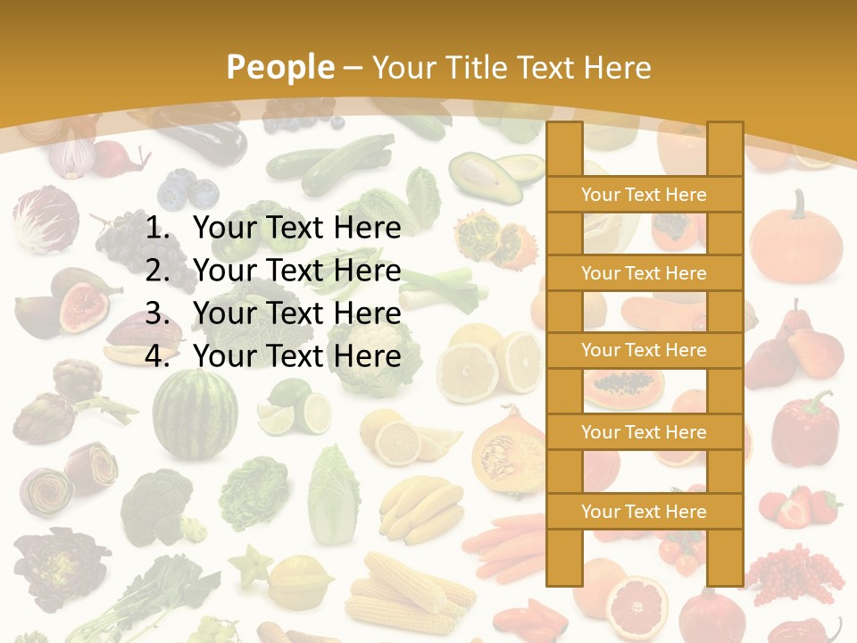 Coastal Pensioner Sand PowerPoint Template