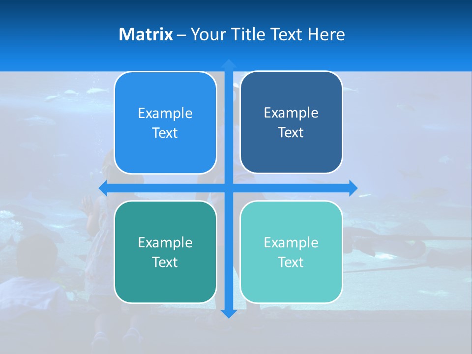 Elderly Daughter Single PowerPoint Template