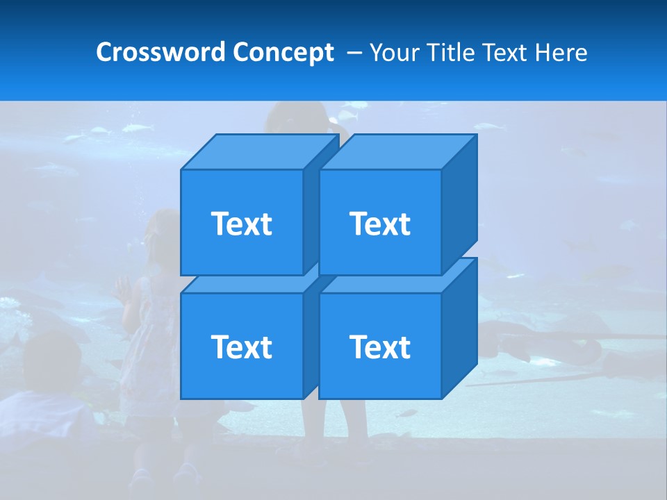 Elderly Daughter Single PowerPoint Template