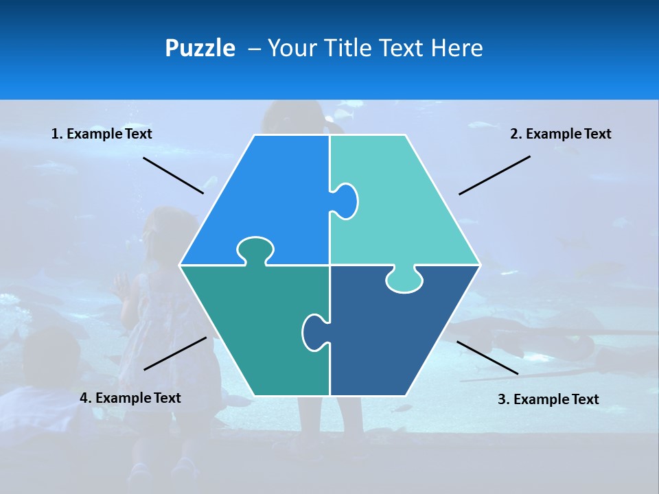 Elderly Daughter Single PowerPoint Template