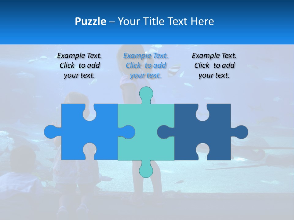 Elderly Daughter Single PowerPoint Template