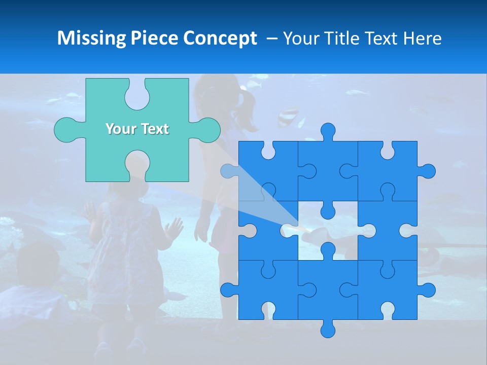 Elderly Daughter Single PowerPoint Template