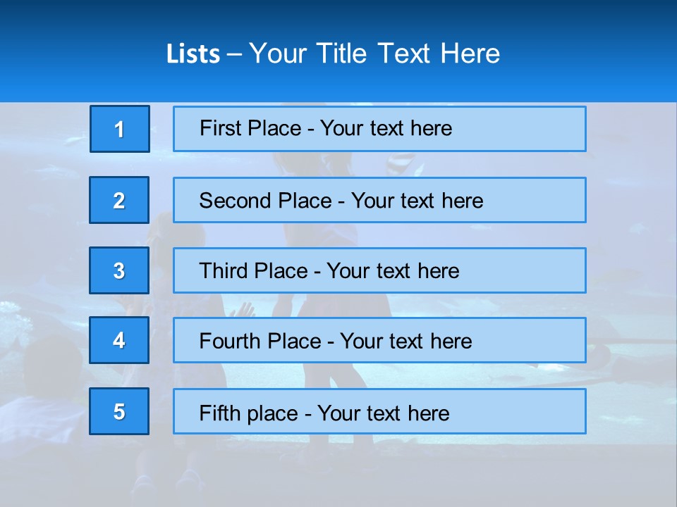 Elderly Daughter Single PowerPoint Template