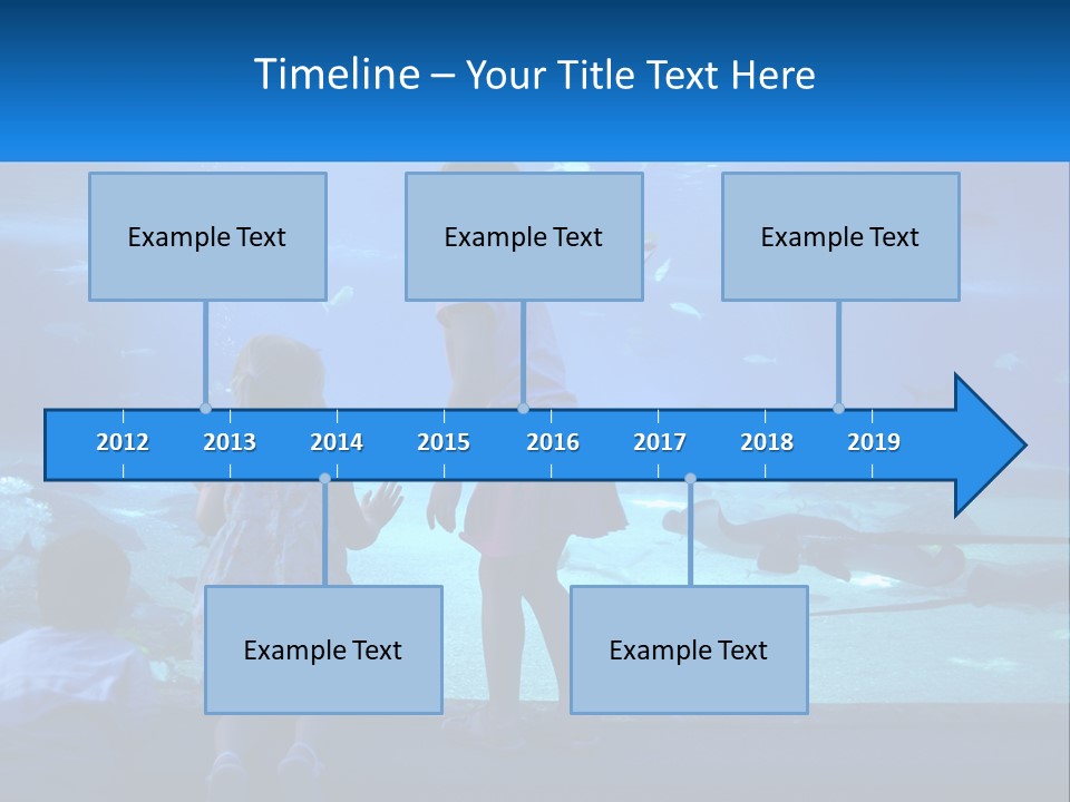 Elderly Daughter Single PowerPoint Template