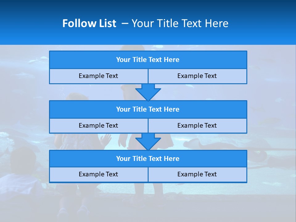 Elderly Daughter Single PowerPoint Template