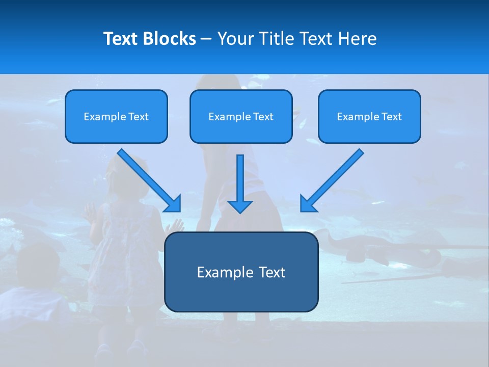 Elderly Daughter Single PowerPoint Template