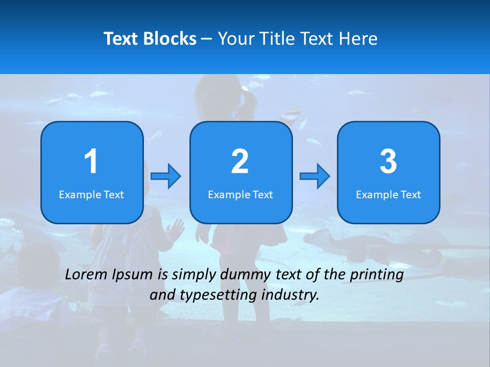Elderly Daughter Single PowerPoint Template