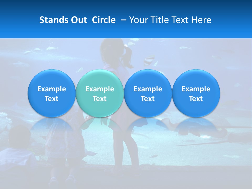 Elderly Daughter Single PowerPoint Template