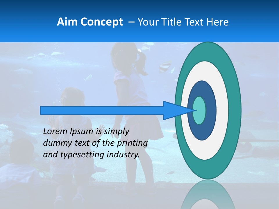 Elderly Daughter Single PowerPoint Template