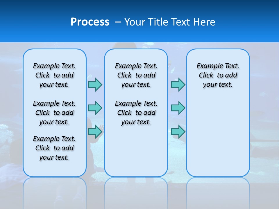 Elderly Daughter Single PowerPoint Template