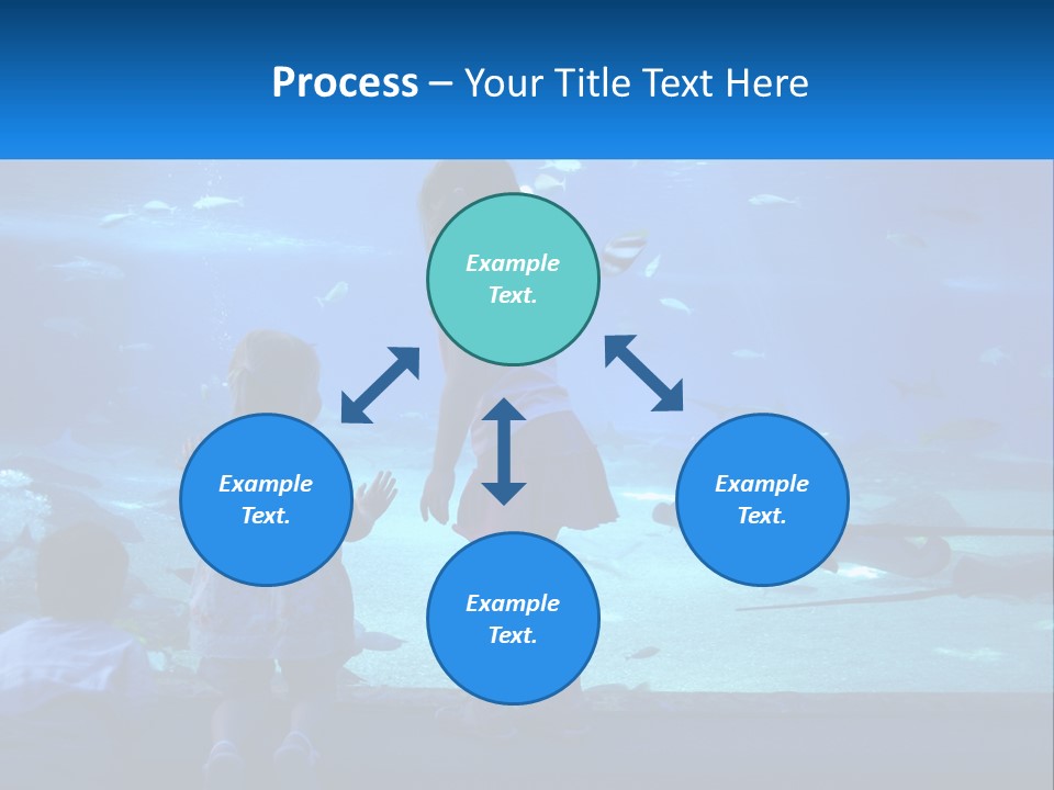 Elderly Daughter Single PowerPoint Template