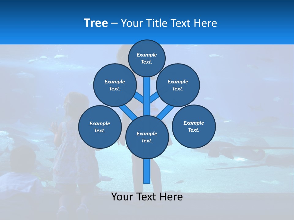 Elderly Daughter Single PowerPoint Template