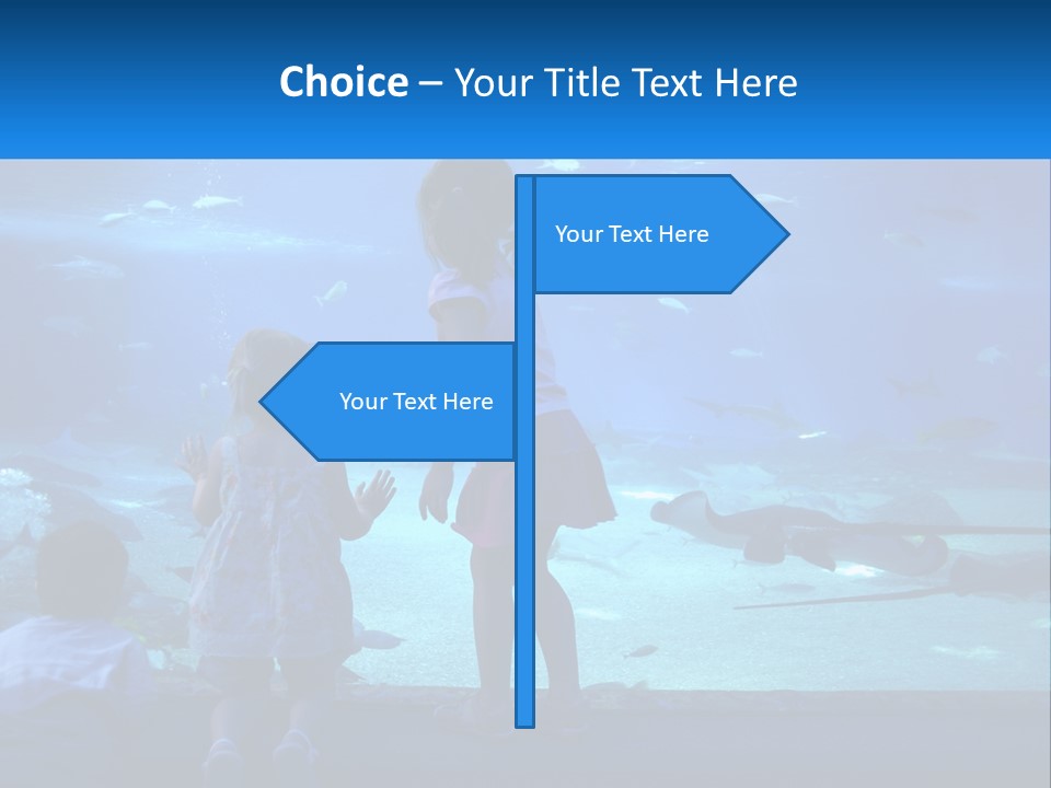 Elderly Daughter Single PowerPoint Template