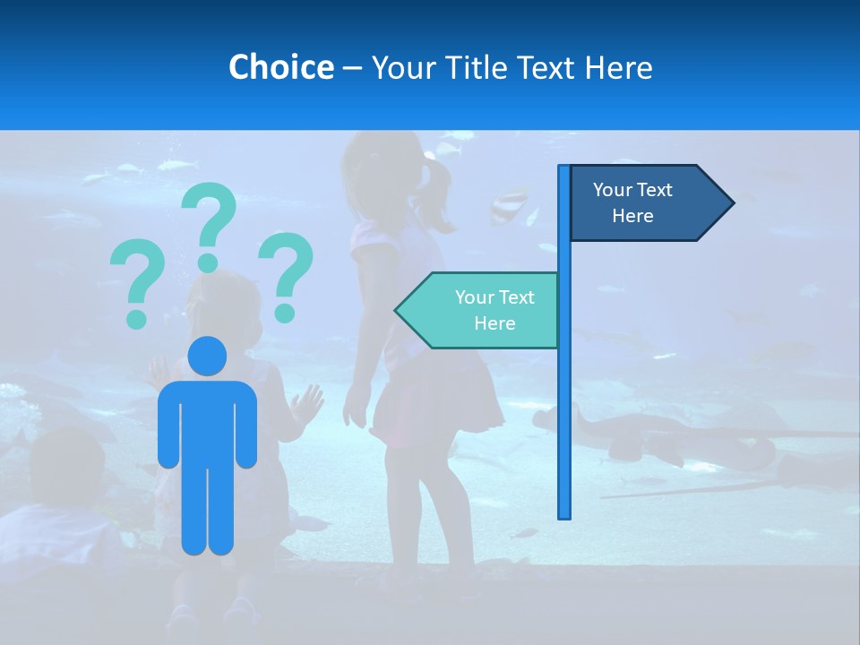 Elderly Daughter Single PowerPoint Template