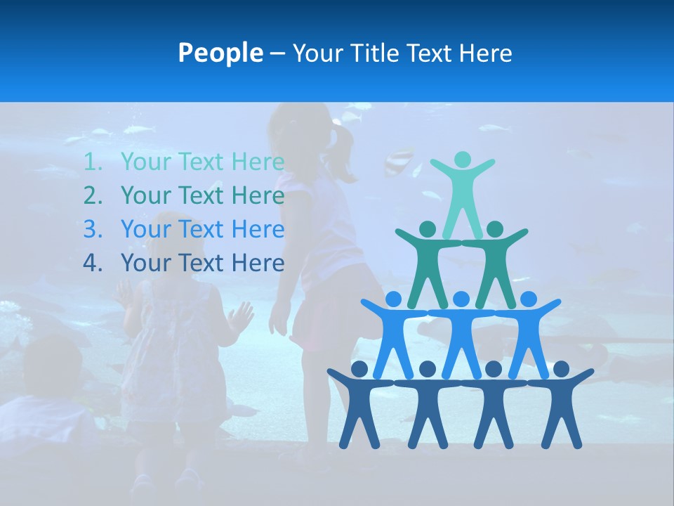 Elderly Daughter Single PowerPoint Template