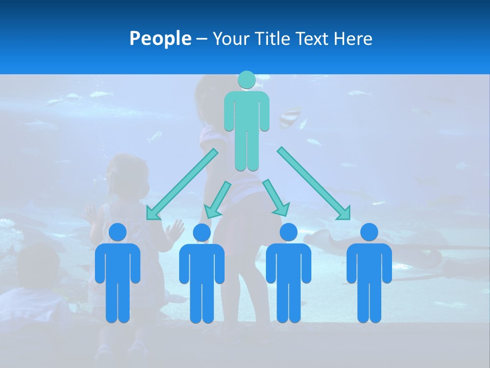 Elderly Daughter Single PowerPoint Template