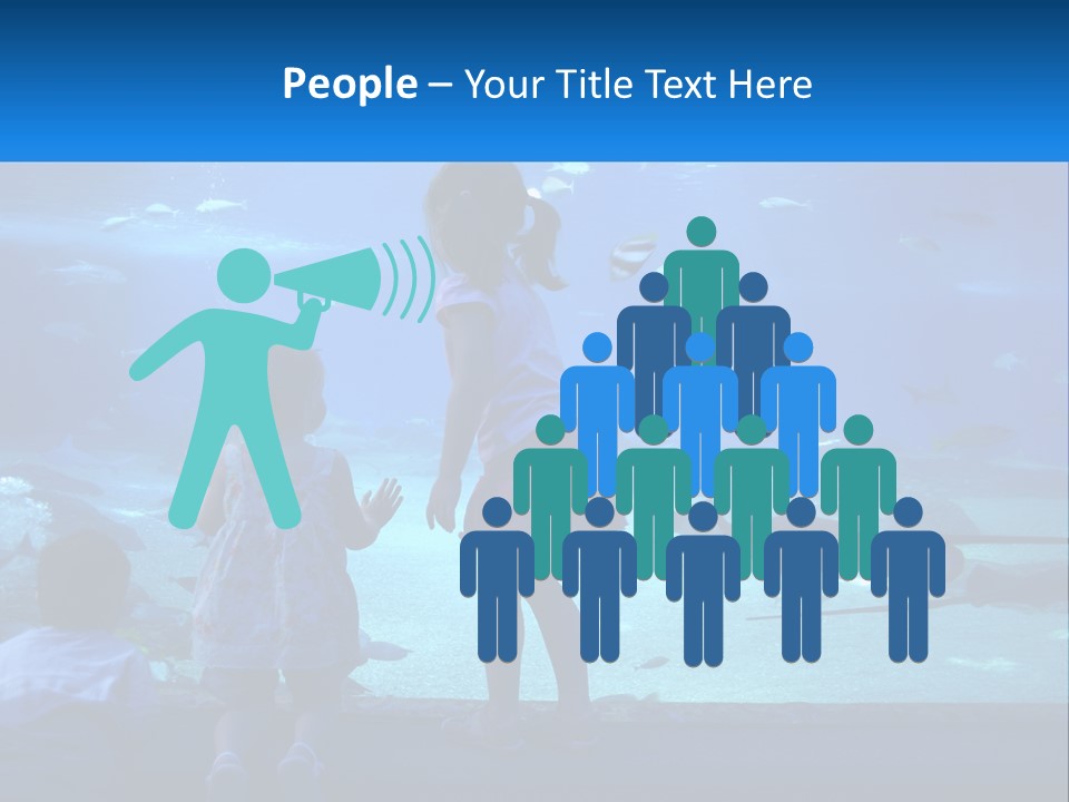 Elderly Daughter Single PowerPoint Template