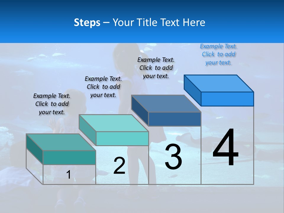 Elderly Daughter Single PowerPoint Template