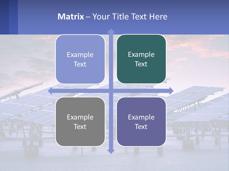 Sunset Family Sand PowerPoint Template