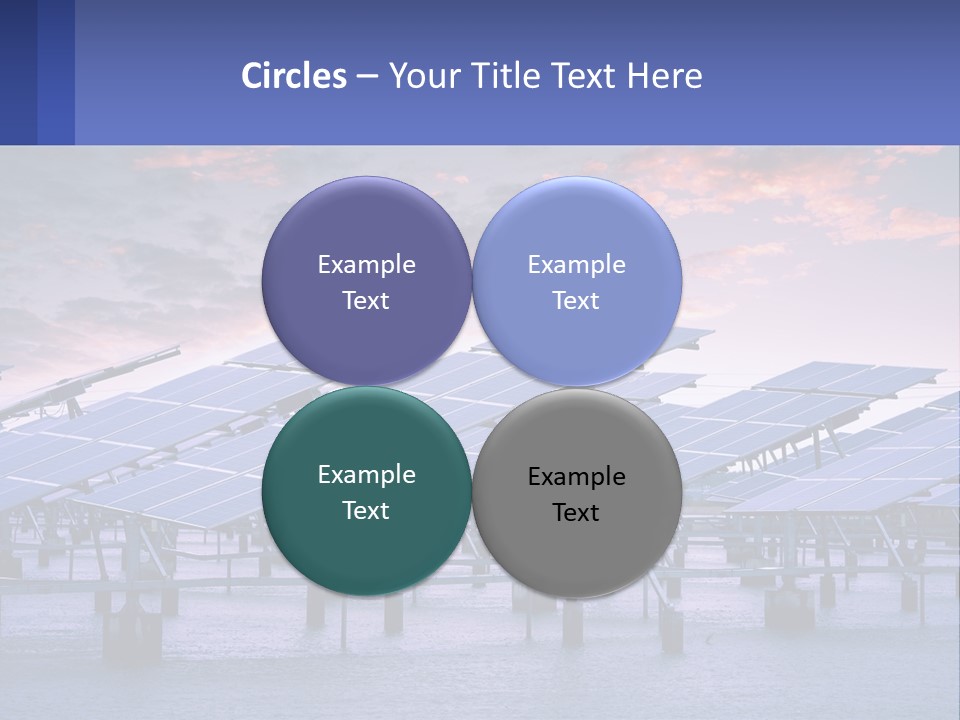 Sunset Family Sand PowerPoint Template