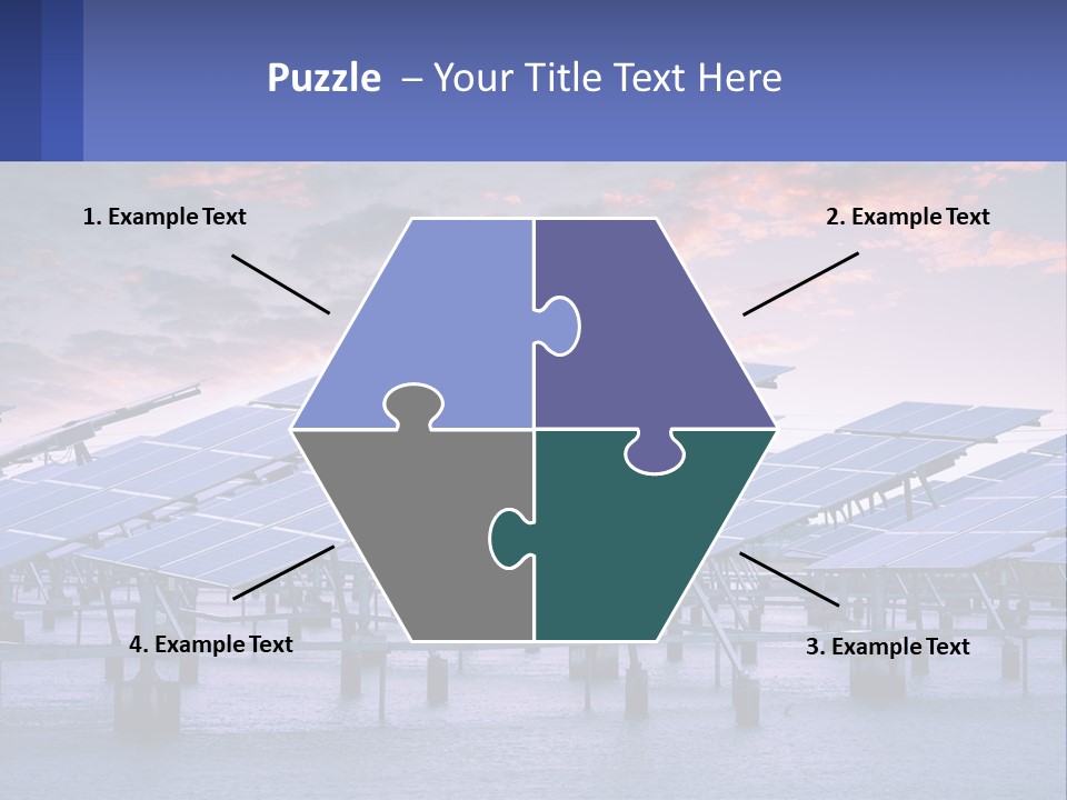 Sunset Family Sand PowerPoint Template