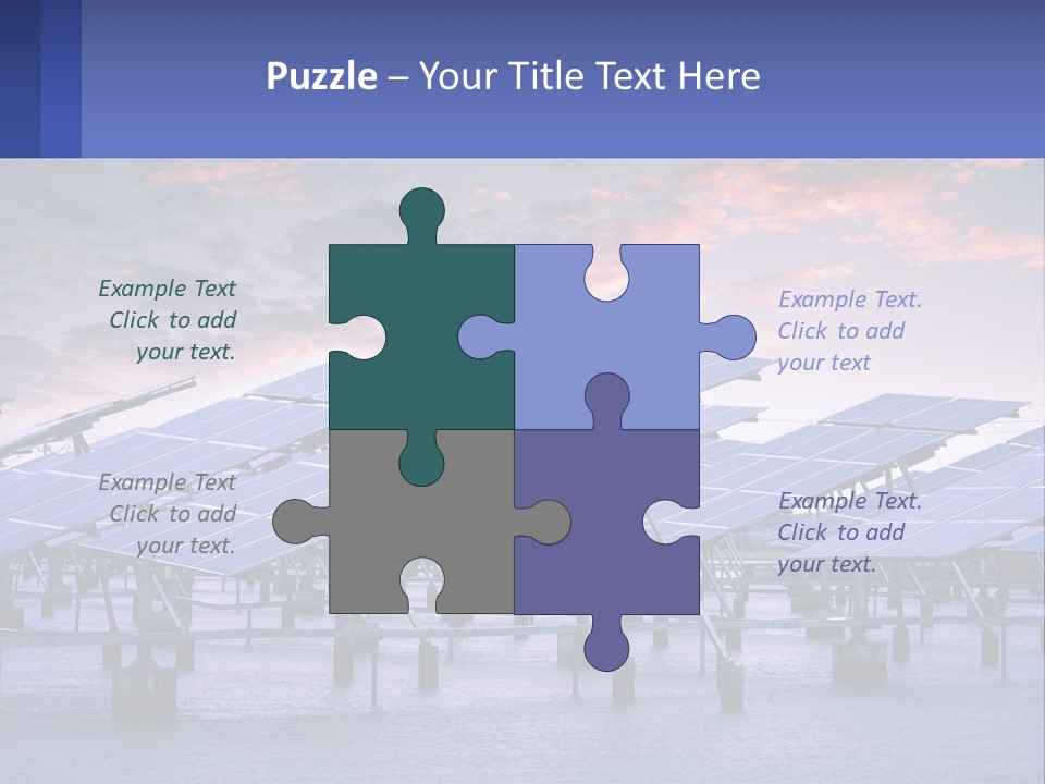 Sunset Family Sand PowerPoint Template