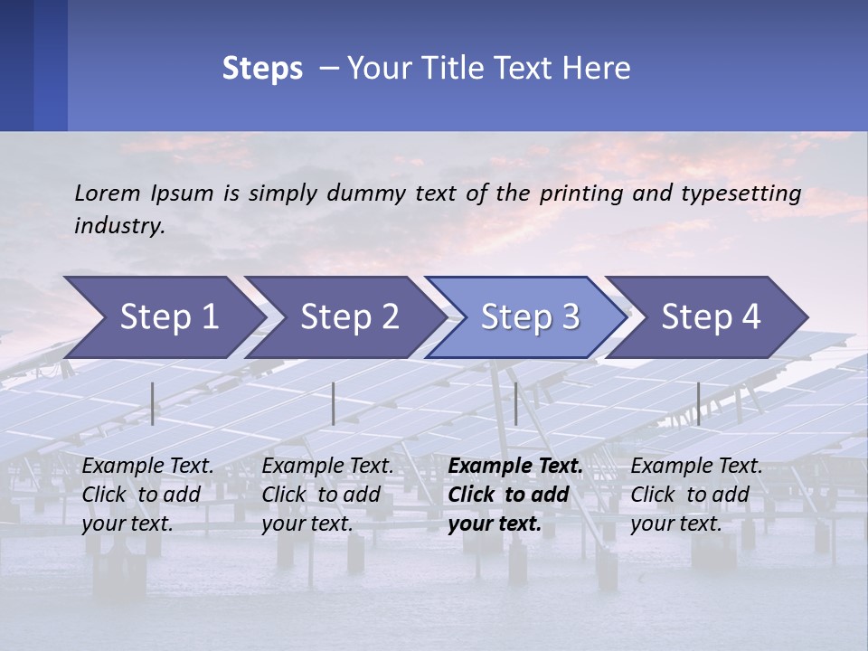 Sunset Family Sand PowerPoint Template