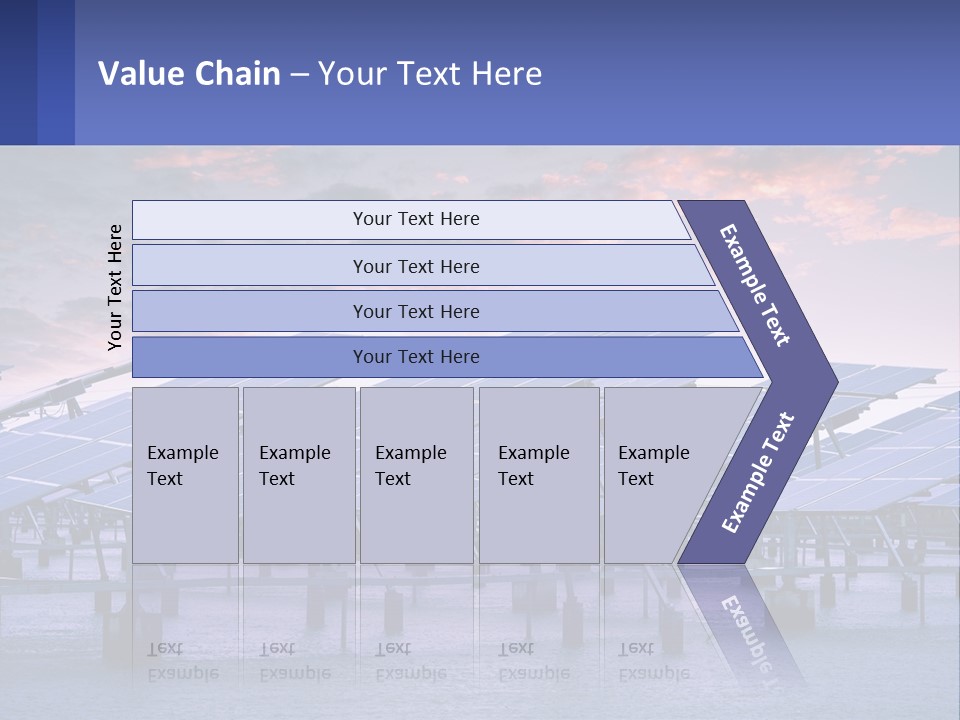 Sunset Family Sand PowerPoint Template