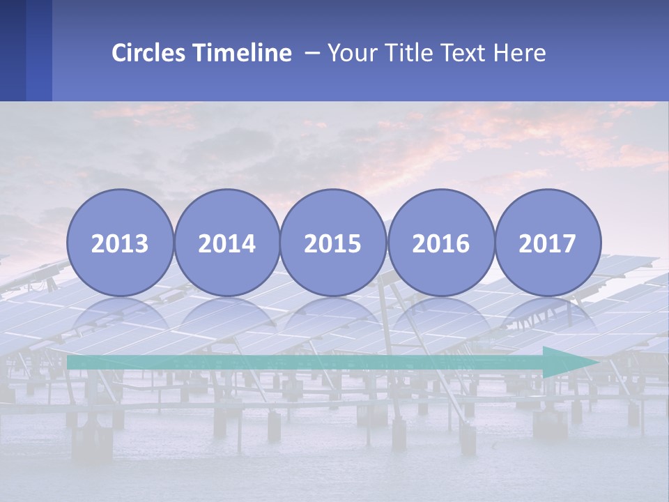 Sunset Family Sand PowerPoint Template