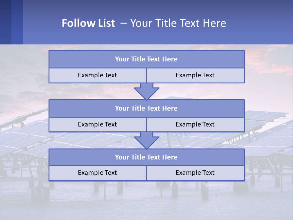 Sunset Family Sand PowerPoint Template