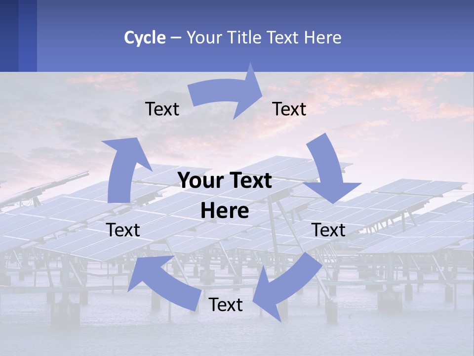 Sunset Family Sand PowerPoint Template