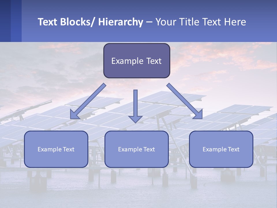 Sunset Family Sand PowerPoint Template