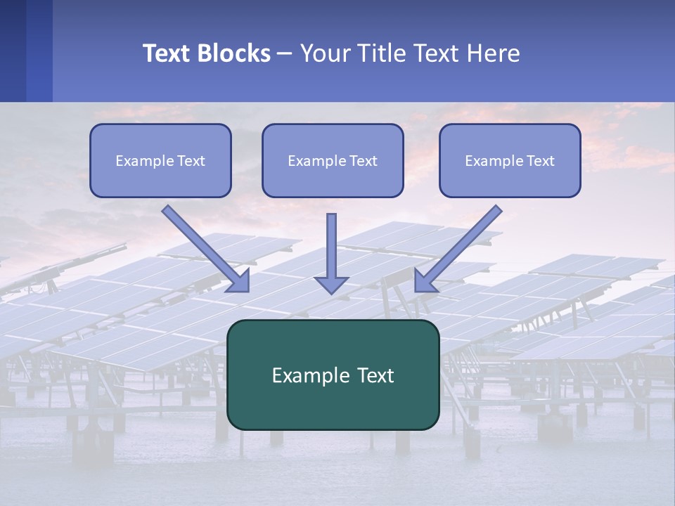 Sunset Family Sand PowerPoint Template
