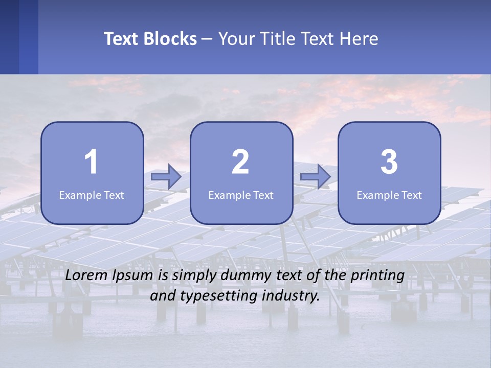 Sunset Family Sand PowerPoint Template