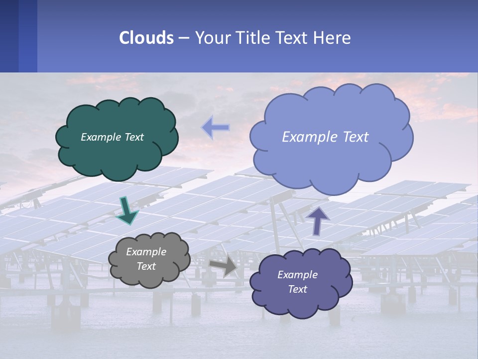 Sunset Family Sand PowerPoint Template