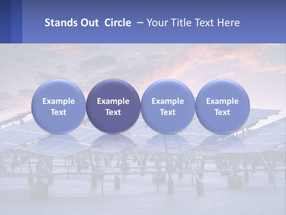 Sunset Family Sand PowerPoint Template
