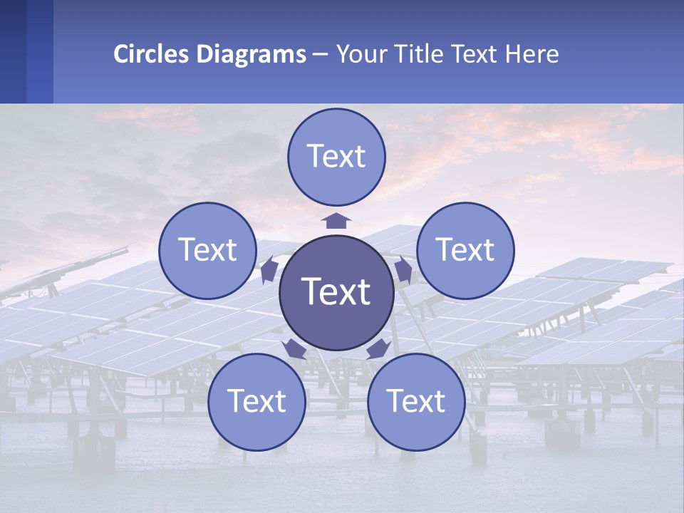 Sunset Family Sand PowerPoint Template