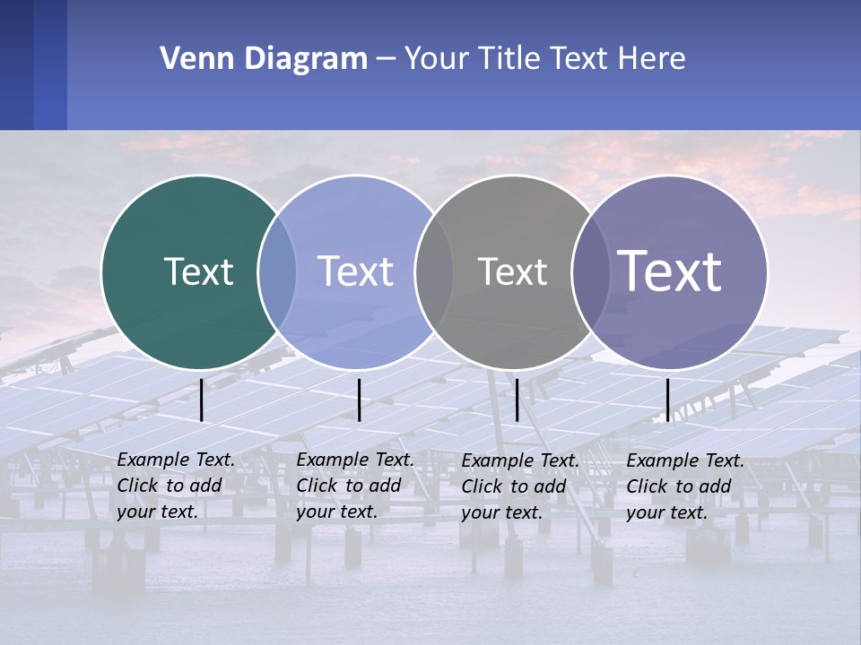 Sunset Family Sand PowerPoint Template